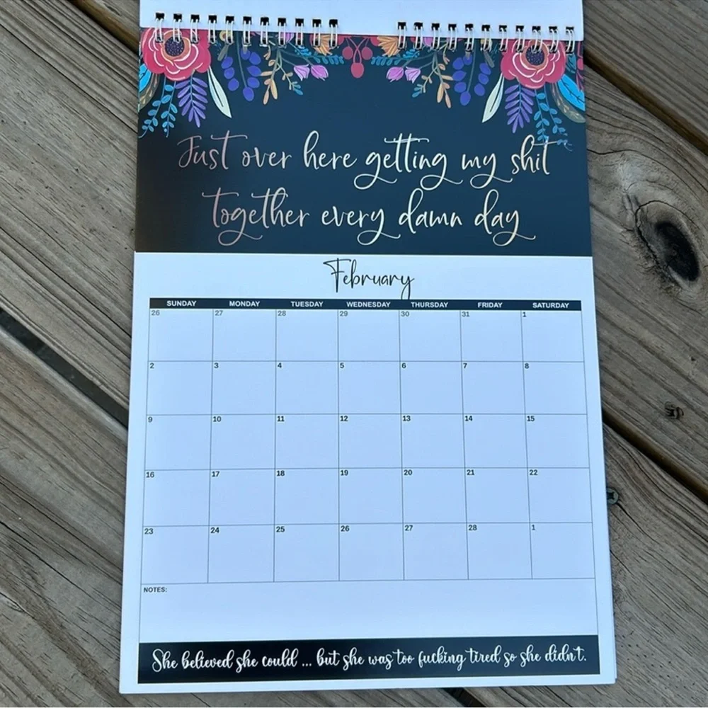 Exhausted Woman 2025 Calendar